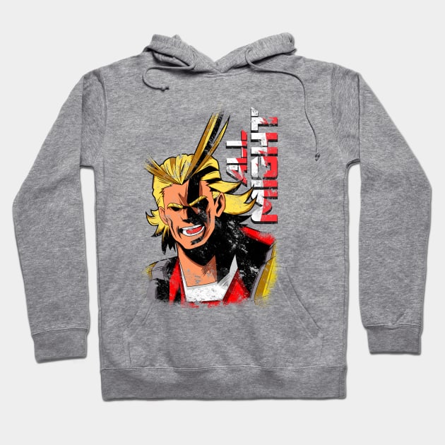 ALL MIGHT Hoodie by Vezzia